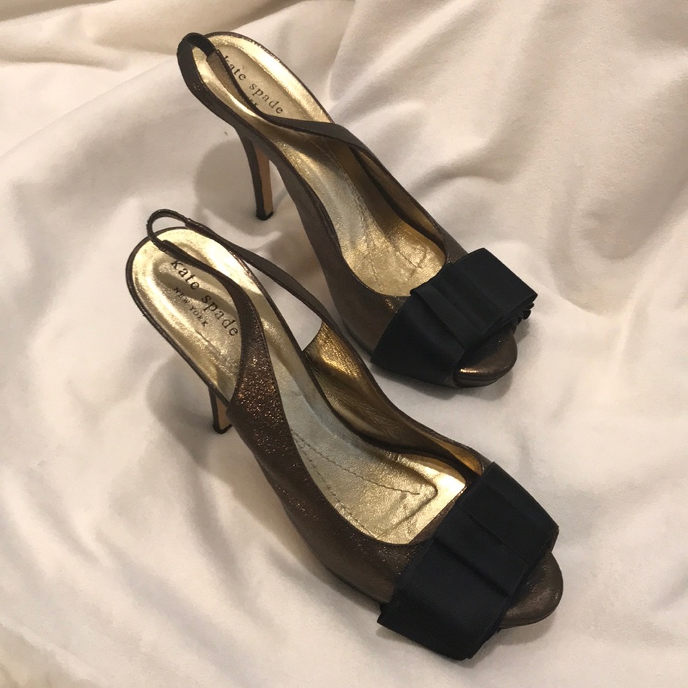 Kate Spade sling back heels